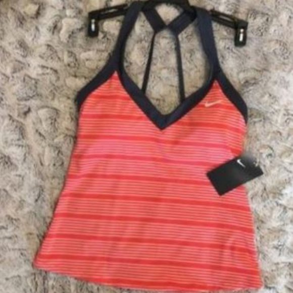 Sporty Women's Nike Tankini Vneck Top - Picture 8 of 8